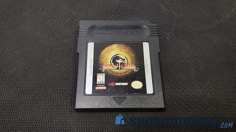 Mortal Kombat 4 Video Game for Nintendo Game Boy - TESTED