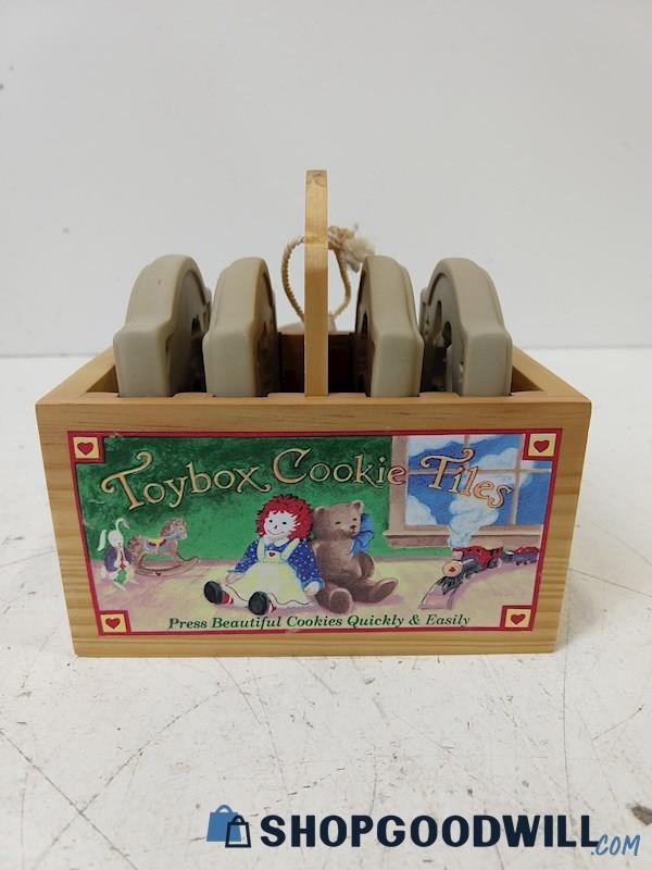Brown Bag Cookie Art Cookie Toybox Stamping Tiles w/ Box Baking Kitchen Tools 