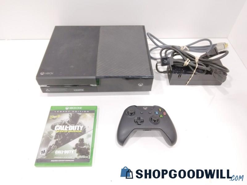 XBOX ONE Console W/Game, Cords and Controller-tested
