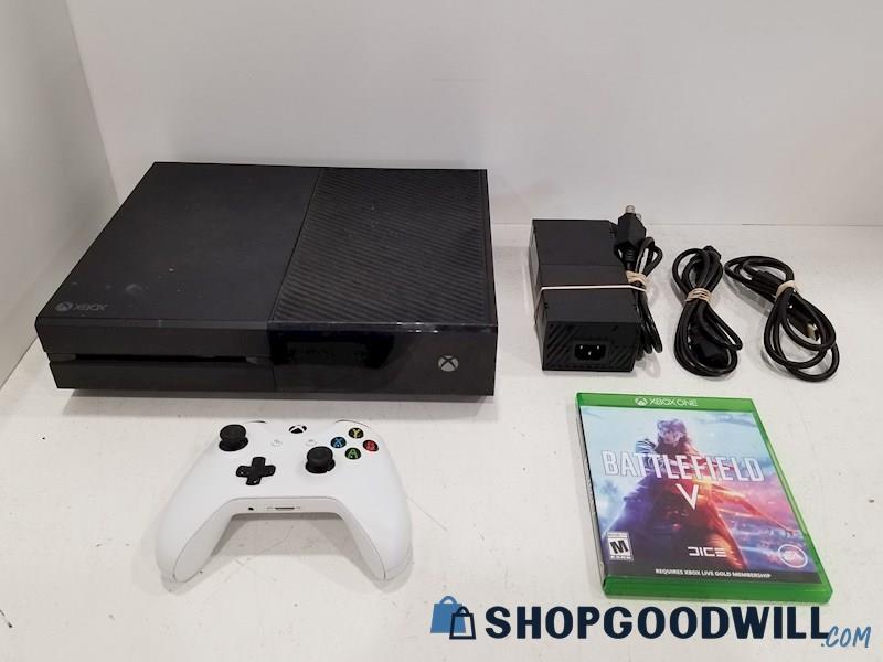 XBOX One Console w/ Game, Cords & Controller - TESTED