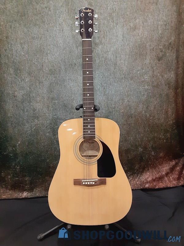 Fender FA-100 Acoustic Guitar Natural SN#0130308430