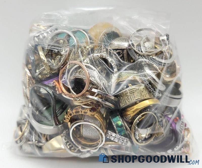 RINGS - Costume Jewelry Collection 1.6lbs