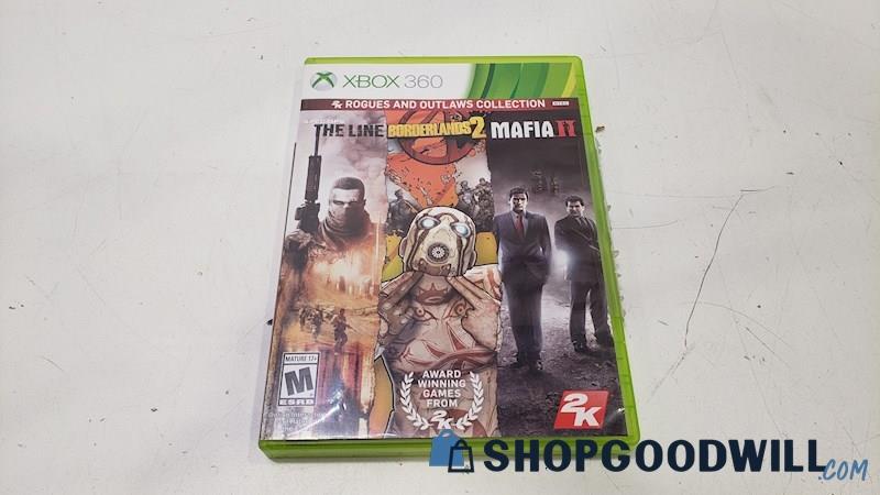 Rogues and Outlaws Collection for XBOX 360 - The Line, Borderlands 2, & Mafia II