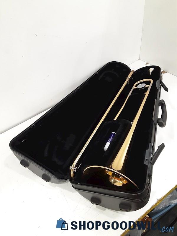 Yamaha Advantage M1 Trombone YSL200AD w/Bach 6.5 AL Mouthpiece & Case SN#469609