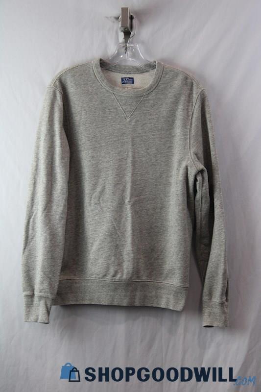 J.Jill Women's Grey Vintage Fleece Sweatshirt SZ L