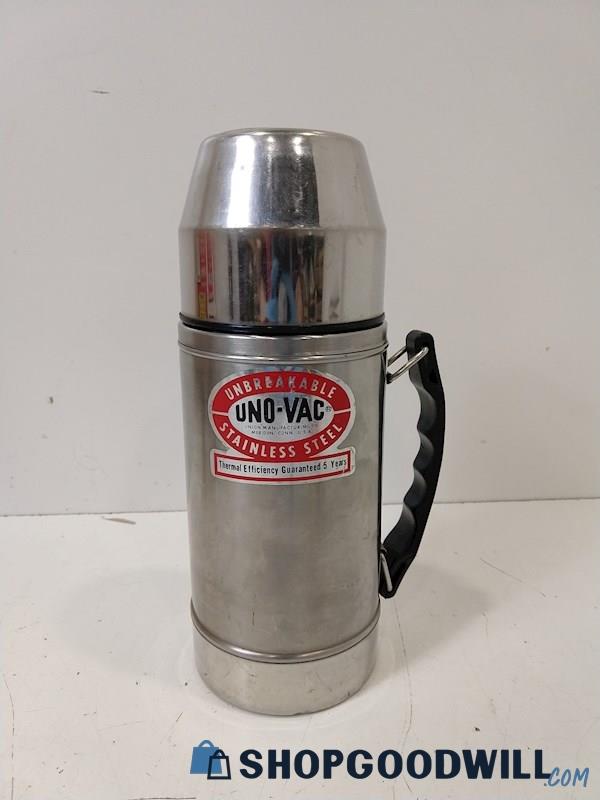 Union Mfg Co Uno-Vac Unbreakable Stainless Steel Thermos 1711082 Cups Mugs Drink