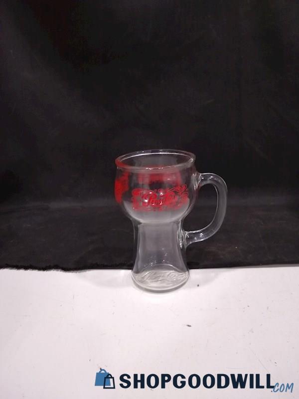 Vintage Pepsi-Cola Mug Glass Cup 