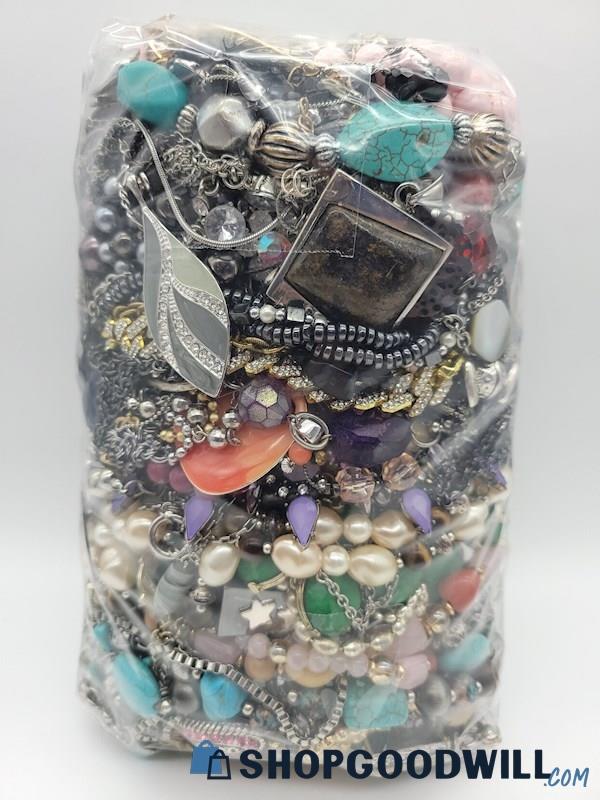 Collection of Costume Jewelry Styles 8.8lbs