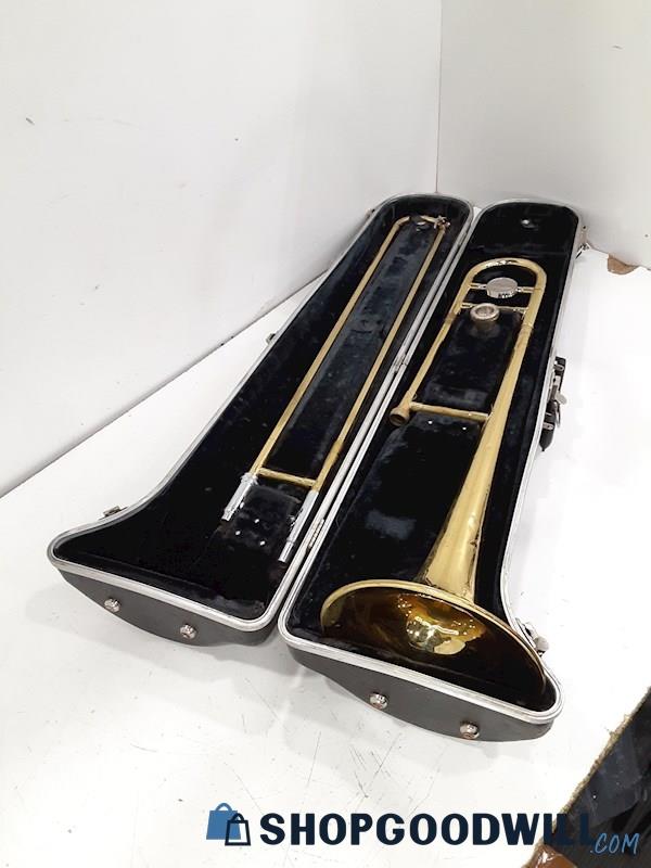 Bundy Trombone w/Vincent Bach 12C Mouthpiece & Case
