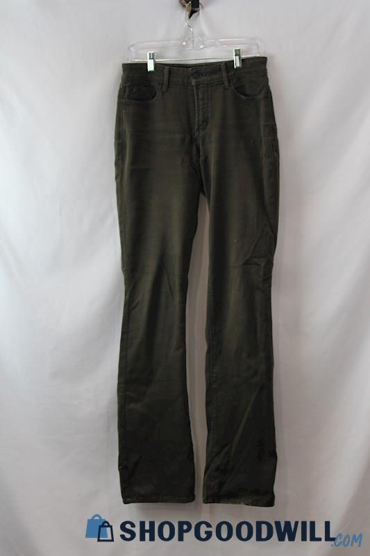 NYDJ Womens Brown Bootcut Jeans Sz 6L