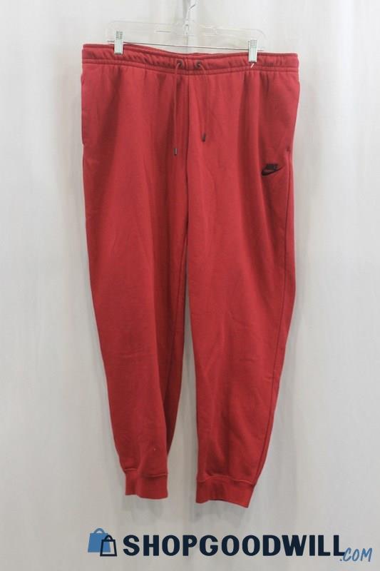 Nike Men's Red Sweatpant SZ XL