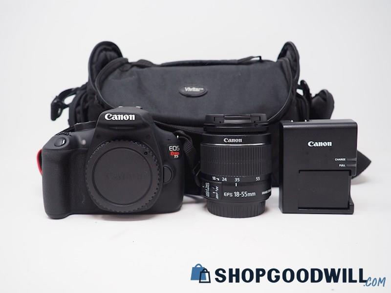 Canon EOS Rebel T5 DSLR Camera w/EFS 18-55mm Lens *POWERS ON*