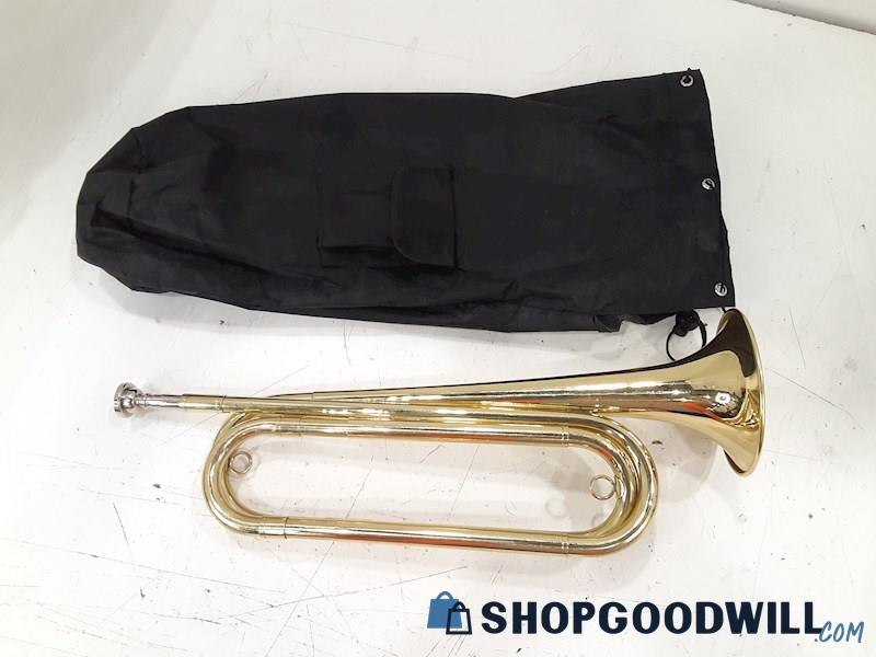 Regiment Bugle Trumpet Horn w/Case