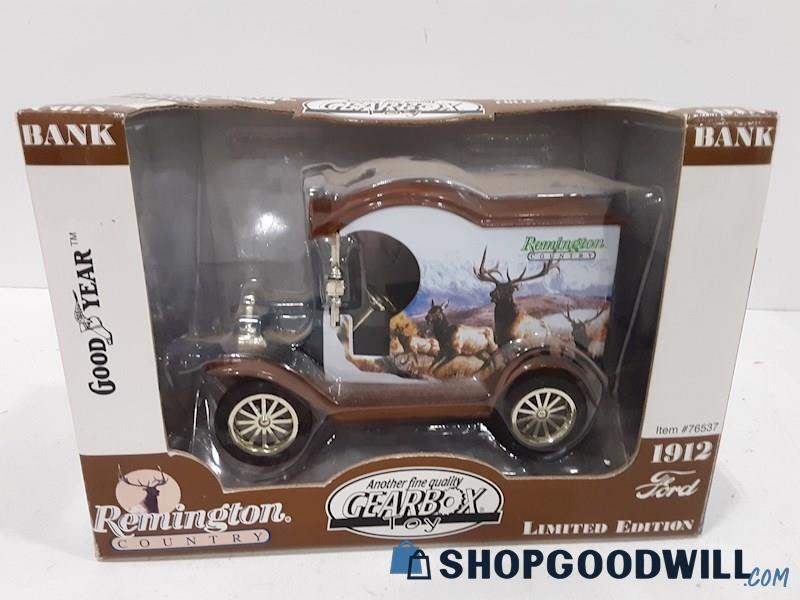 Remington Country 1912 Ford Coin Bank - NEW 