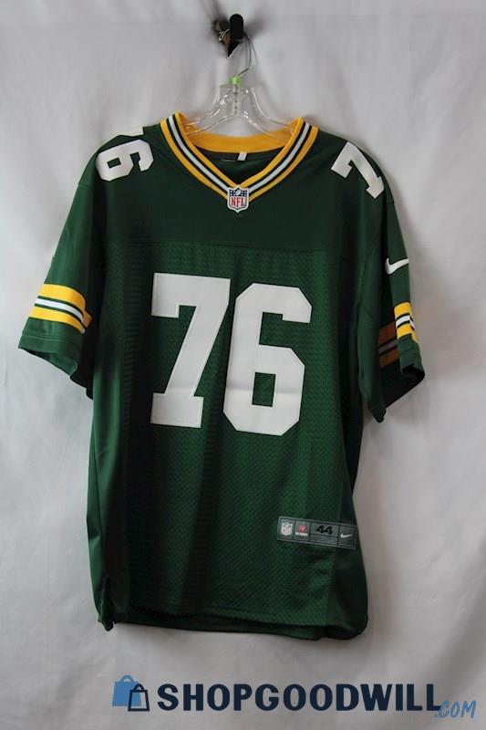 NFL Men's Green Green Bay Packer DANIELS 76 Football Jersey SZ 44