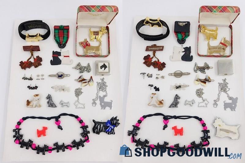Scottie Dogs Costume Jewelry & Trinkets 