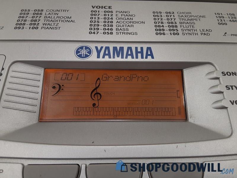 Yamaha PSR-275 w/Pedal +More Digital Electronic Keyboard SN#0253829 *PWRS ON