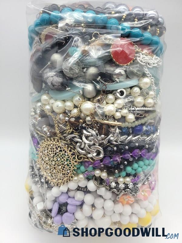Collection of Costume Jewelry Styles 6.8lbs