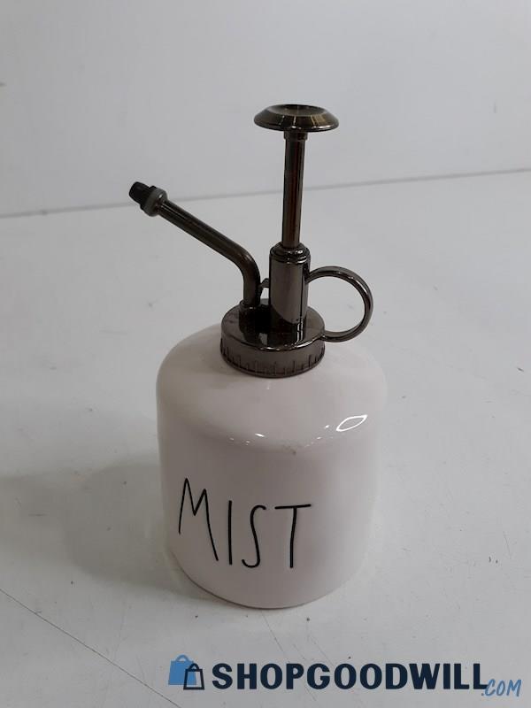 Rae Dunn Ceramic Pump Action Mist Canister