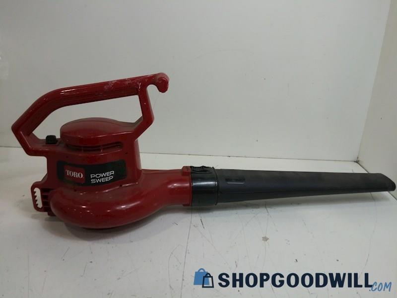 Toro Power Sweep Leaf Blower Electric 51586 Home Projects Work  Yards Power On