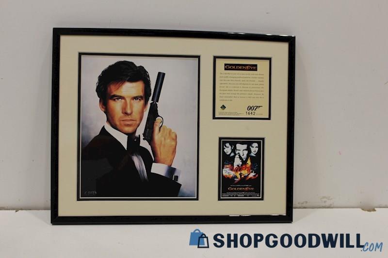 'Goldeneye 007' Framed James Bond Ltd Ed Movie Prints 1642/15000 Tom ...