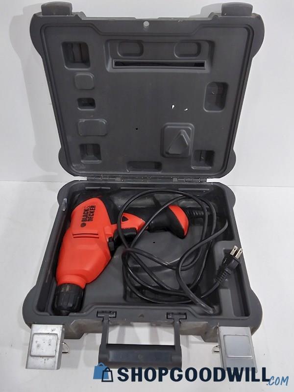 Black & Decker DR290TP Corded Power Drill - Tested Powers On
