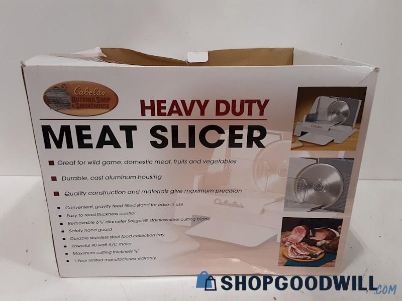 Cabela's Heavy Duty Electric Meat Slicer - PARTS & REPAIR 
