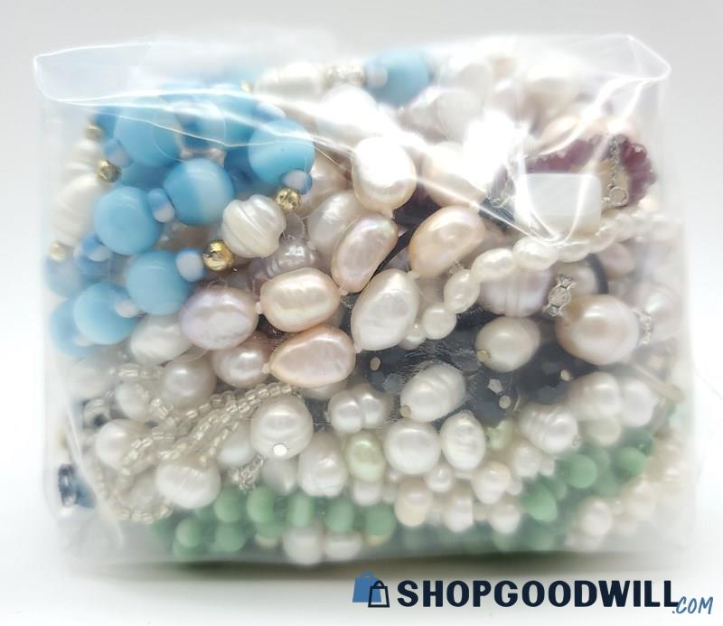 Cultured Pearl Jewelry Grab Bag 1.2 Pounds