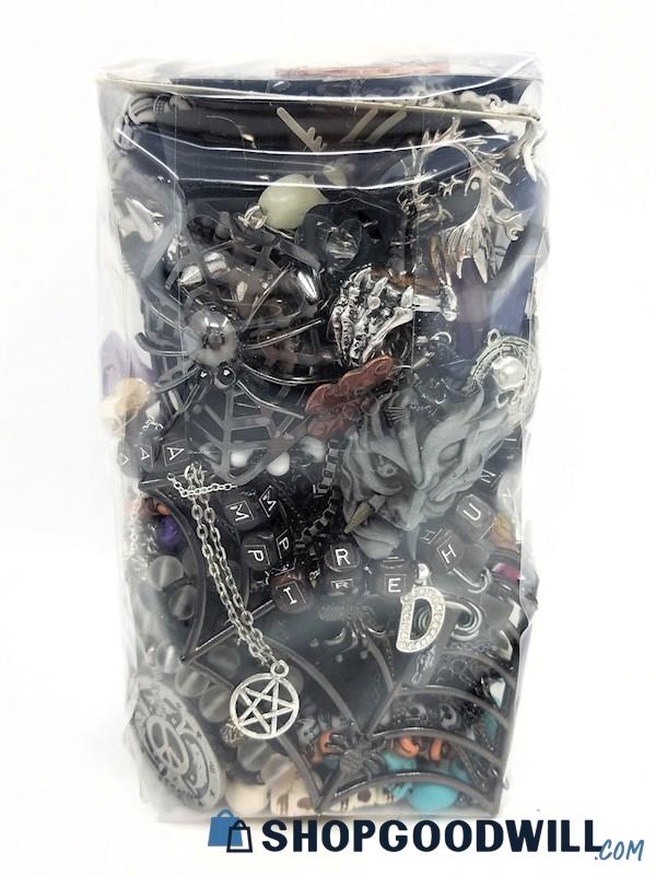 Spiders, Skills, Spikes & More Jewelry Grab Bag 2.4lbs