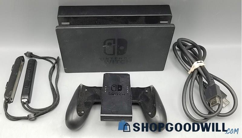  C) Nintendo Switch Dock w/ HDMI Cord & Accessories