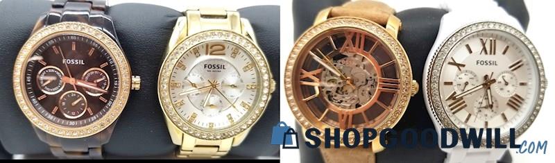 4 Women's FOSSIL Watches
