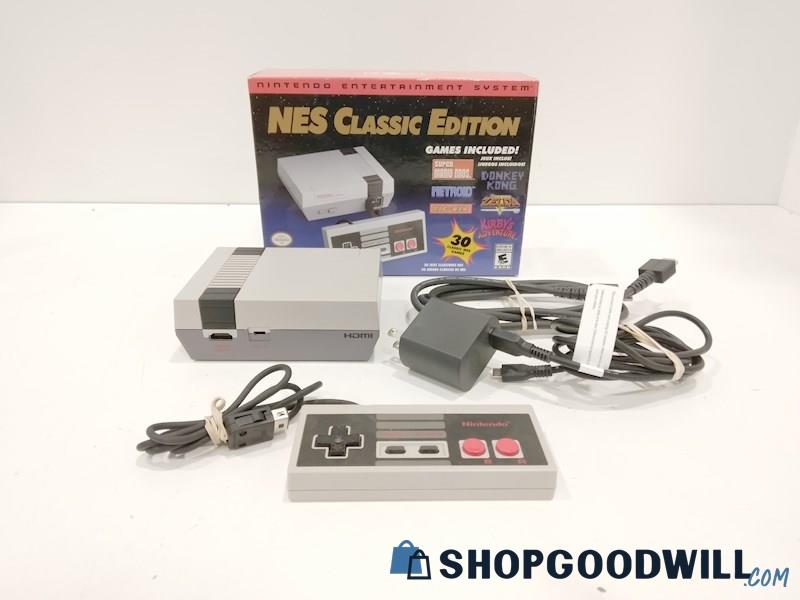 Nintendo NES Classic Mini CLV-001 Video Game Console IOB-Tested