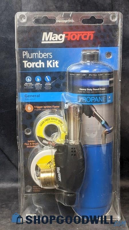 Pick Up Only- Mag-Torch Plumbers Torch Kit W/ Propane Adjustable Flame Control
