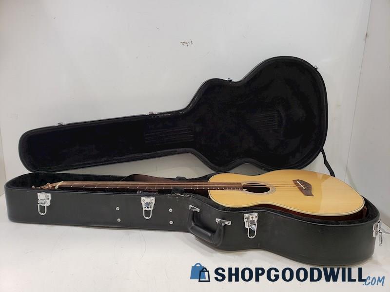 J. Reynolds Acoustic 4 String Guitar Model #JR1000 W/ Hard Shell Case 