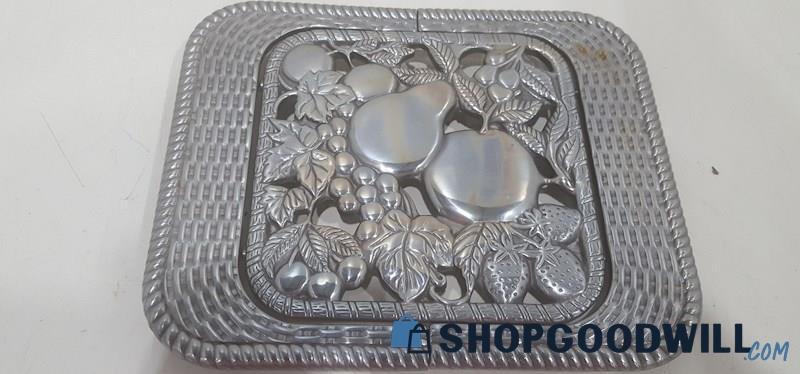 Appears To Be Gorham Silver Expandable Trivet Metal