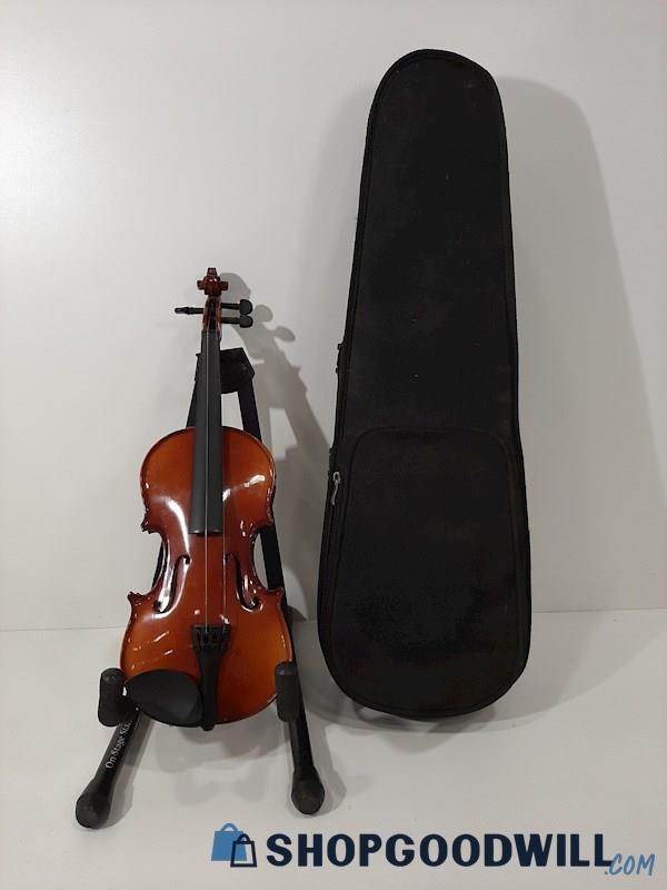 Skylark Brand 1/4 Size 4-String Violin w/Case