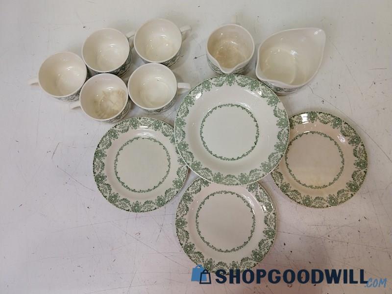 LOTS Of Royal China Underglaze Dishes - Plates, Teacups, Pitchers, & MORE