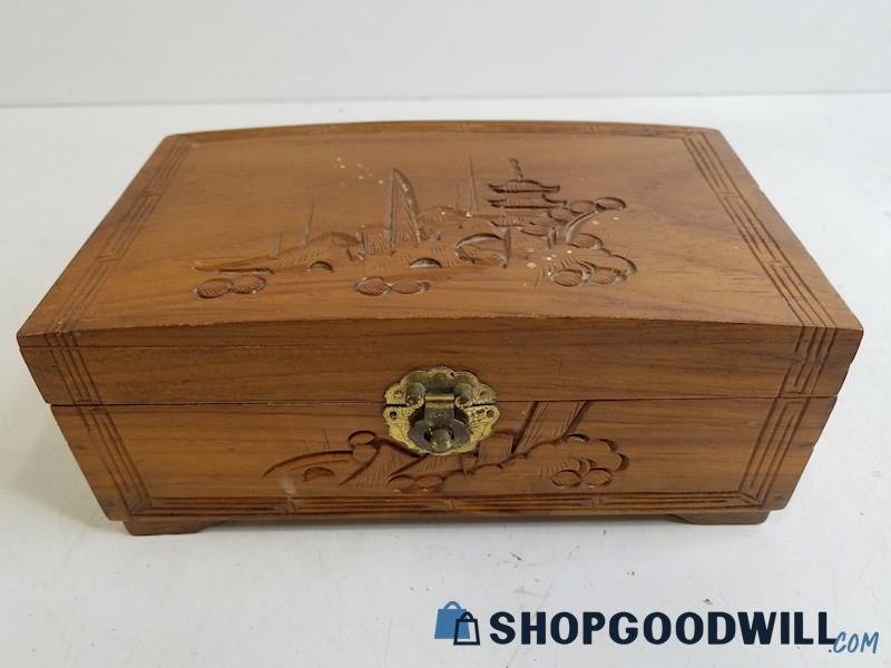 Ornate Wooden Jewelry Box