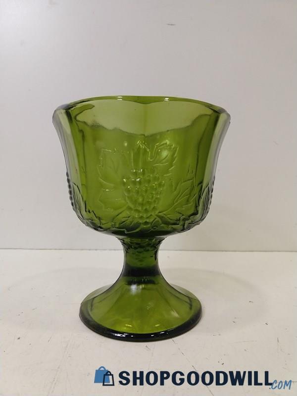Indiana Green Glass Grape Vine 6.5