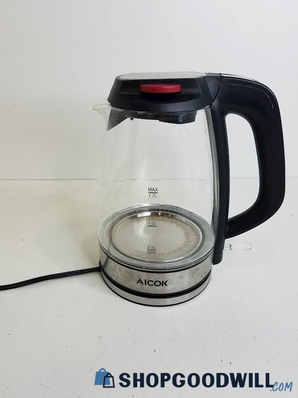 Aicok Electric Glass Water Tea Kettle Model (Doesn't Light Up All Around)
