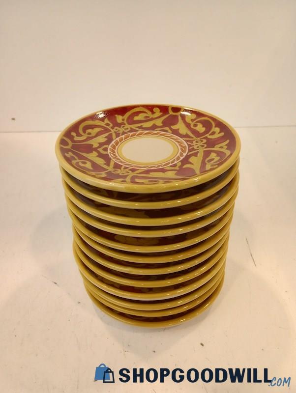 Vintage 12pc Lot of Ceramiche D'arte Ravello Small Plates