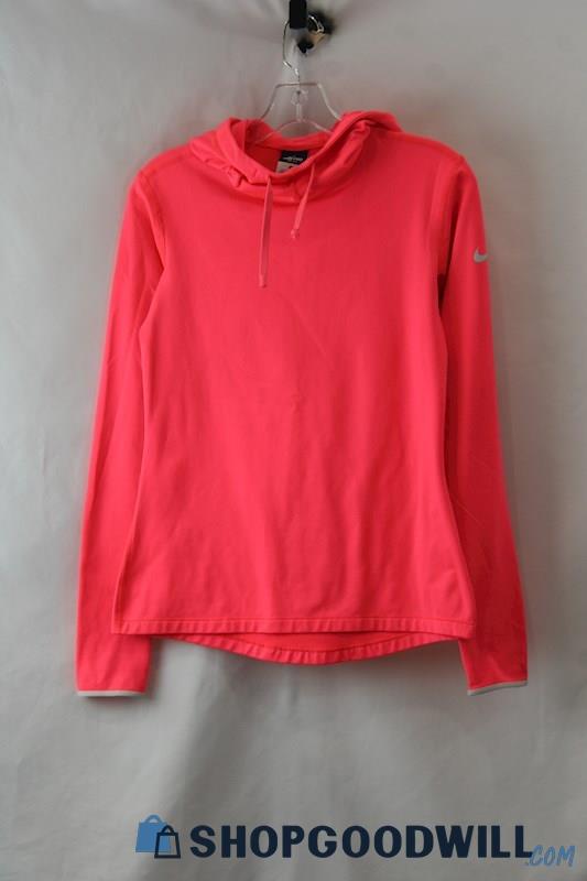 Nike Women's Hot Pink Active Fitted Hoodie SZ M