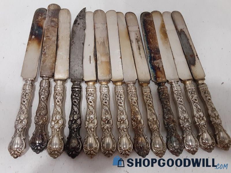 1847 Rogers and 1835 Wallace 49 Piece Flatware Lot - No case 
