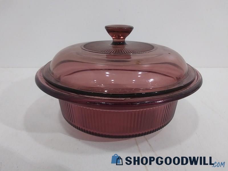 Corning Ware Vision Cookware Glass Lidded Dish
