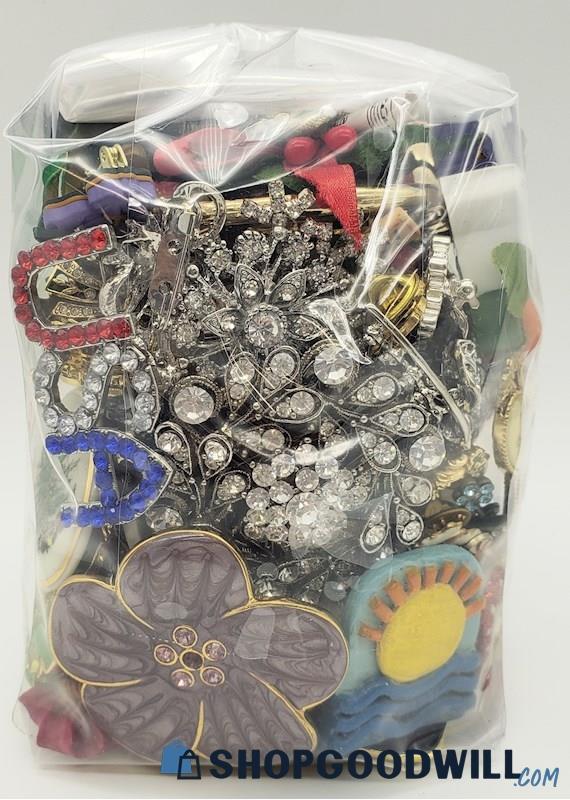 Brooches Grab Bag - Vintage to Modern 1.8 pounds