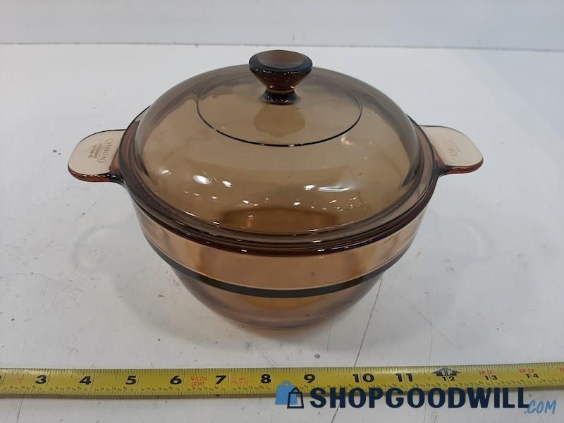 Vison by Corning V-20-B Sauce Pan With Pyrex Lid 8