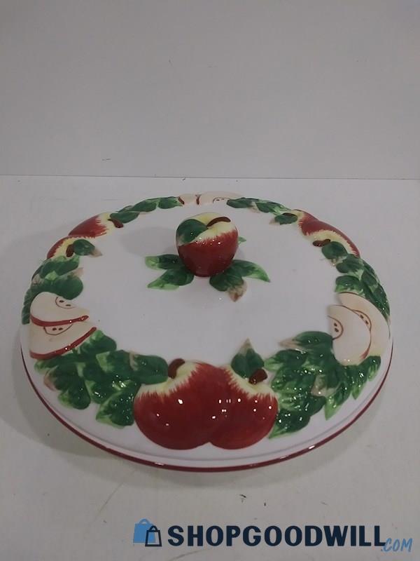 Baum Bros Style Eyes Pie Keeps Collection Apple Pie Lidded Baking Dish