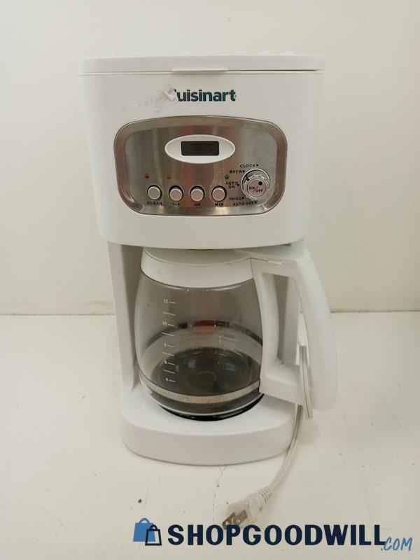 5LBS Cuisinart Coffee Maker White Kitchen Home PWRS ON