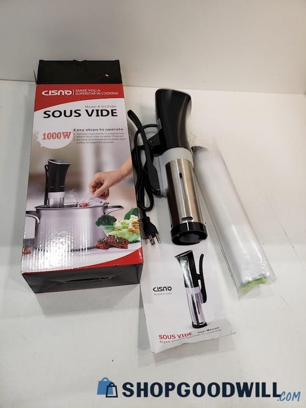 Cisno Sous Vide Model # SV238A IOB Kitchen Appliance, Gourmet Cooking