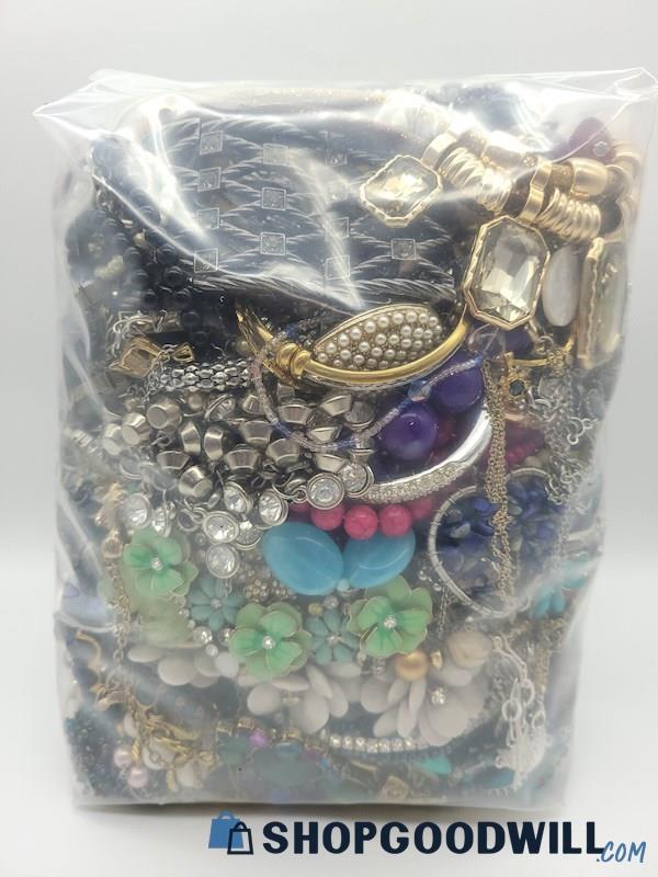Collection of Costume Jewelry Styles 16.4lbs